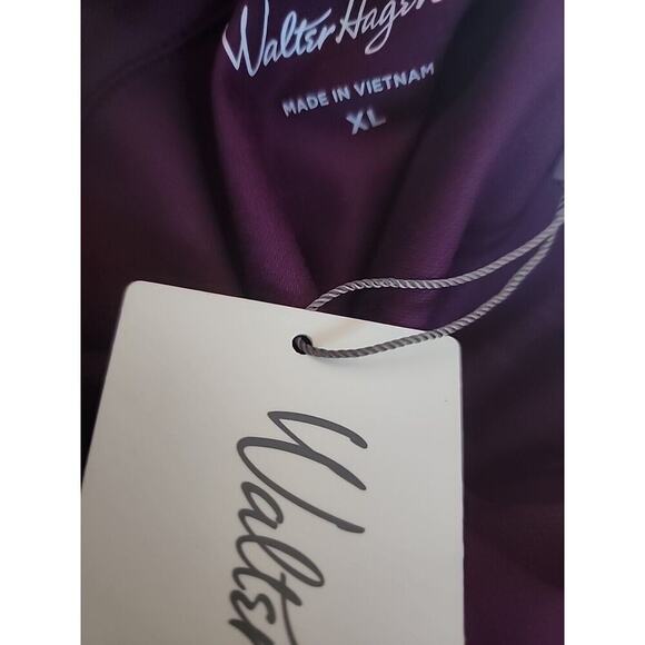 Lady Hagan Womens M Clubhouse Flutter Sleeve Golf Beet UPF 50 XL NWT A111 NICE - Picture 4 of 4
